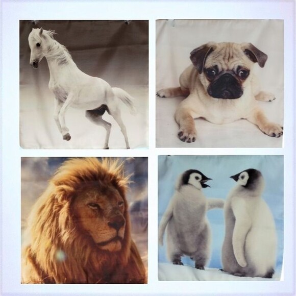 Set of 4 Throw Pillow Covers / NWOT - Picture 1 of 9